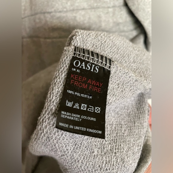 Oasis grey oversized sweater jumper dress Size XL - Picture 9 of 9